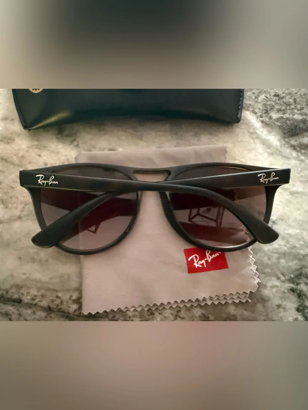 Ray-Ban Women’s Brown Gradient Cat-Eye Sunglasses